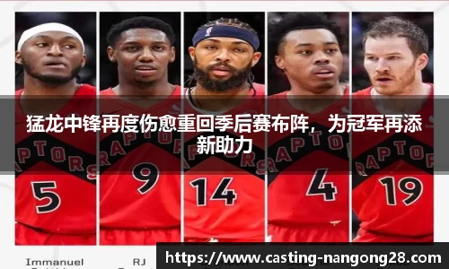 猛龙中锋再度伤愈重回季后赛布阵，为冠军再添新助力